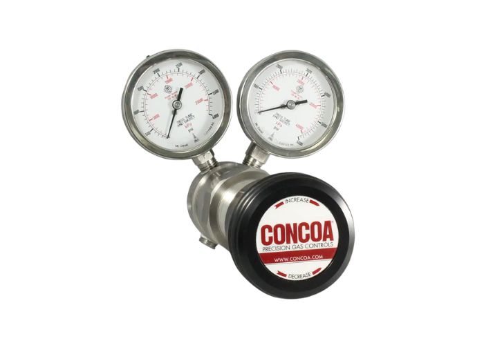 CONCOA Série 493 — Regulador Inox 316L p/ Ultra-Alta Pressão